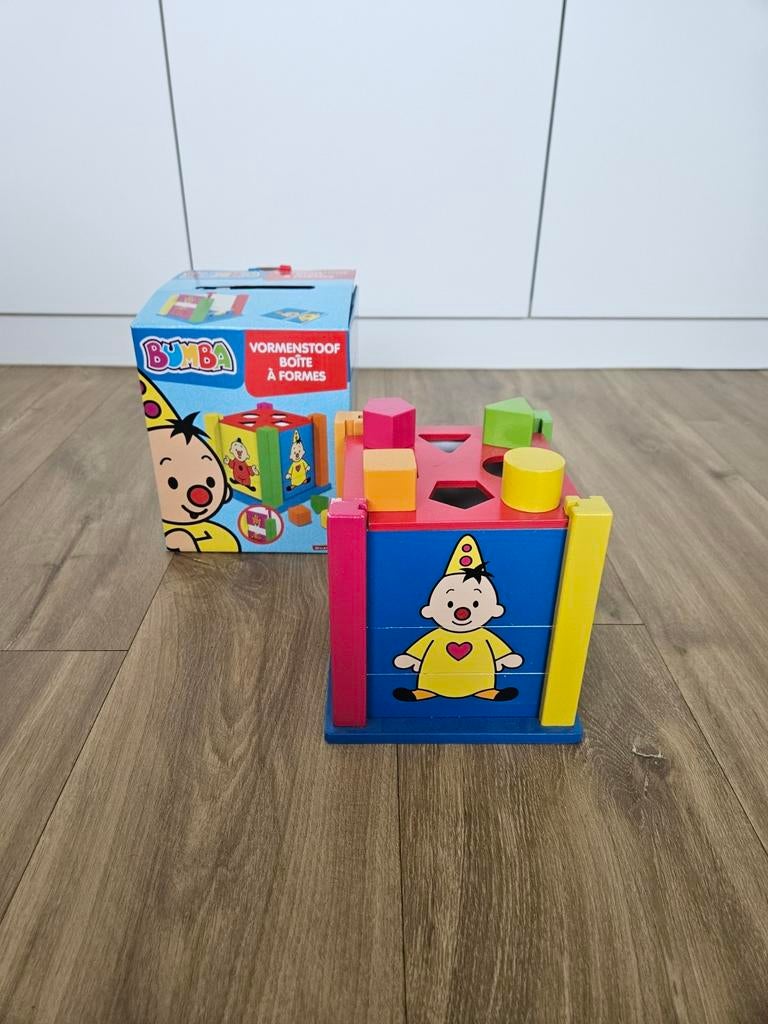 Bumba houten vormenstoof, Ophalen, Gebruikt