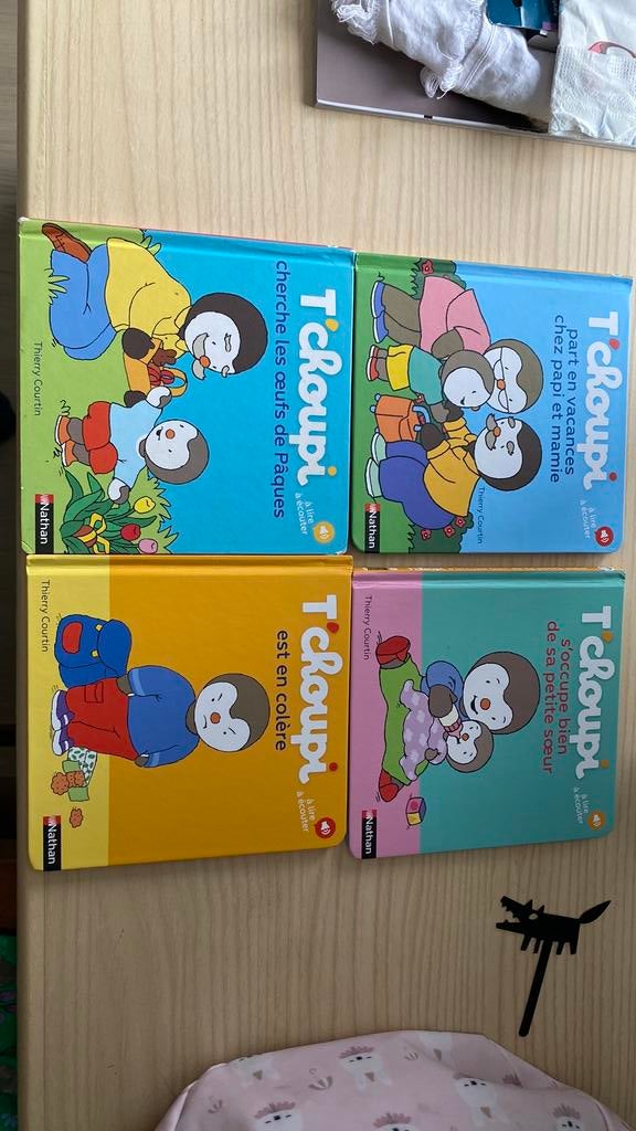 T’choupi nathan lot, Livres, Enlèvement, Comme neuf