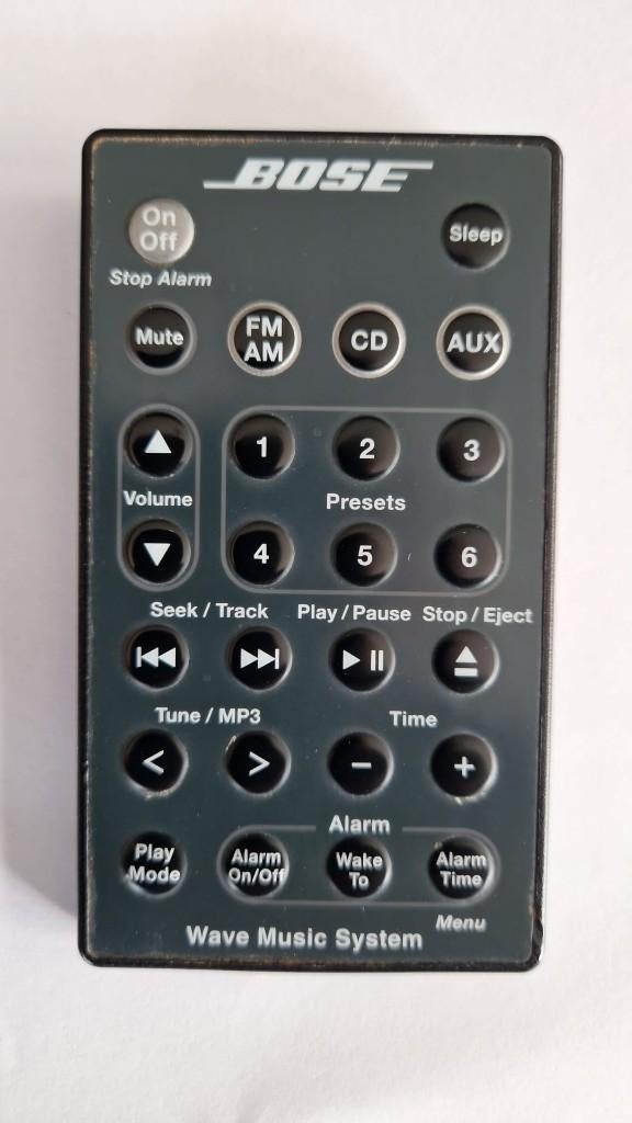 Bose Wave Music System afstandsbediening, Ophalen of Verzenden, Gebruikt, Origineel, Dvd