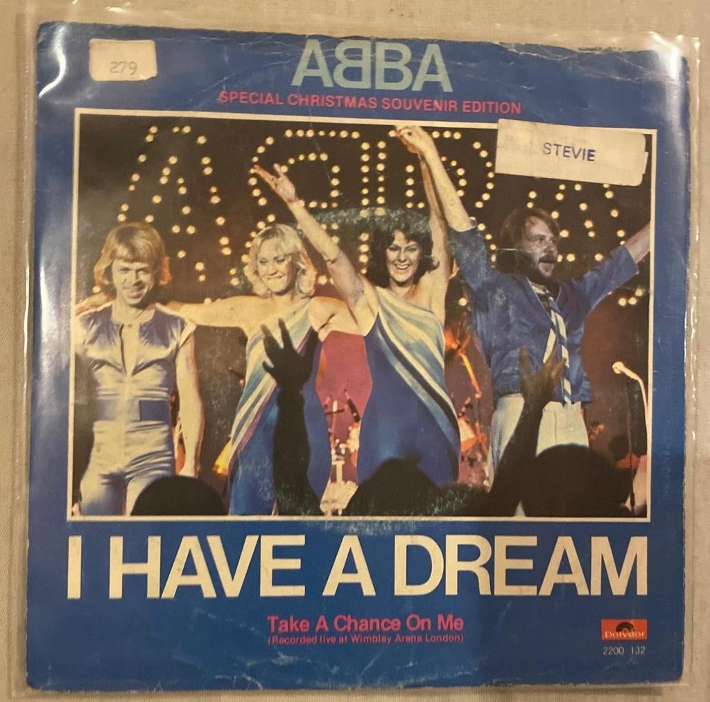 ABBA : J'ai un rêve, Enlèvement ou Envoi, Comme neuf, Single