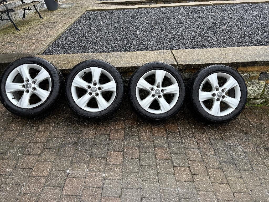 Jantes et pneus été OPEL ASTRA J 2010 - 225/50R17 98Y, Autos : Pièces & Accessoires, Véhicule de tourisme, Pneus été, Enlèvement