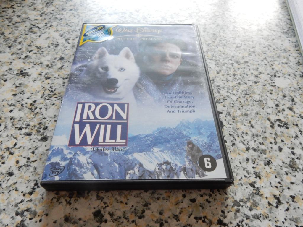 nr.2011 - Dvd: iron will - avontuur, À partir de 6 ans, Enlèvement ou Envoi, Comme neuf