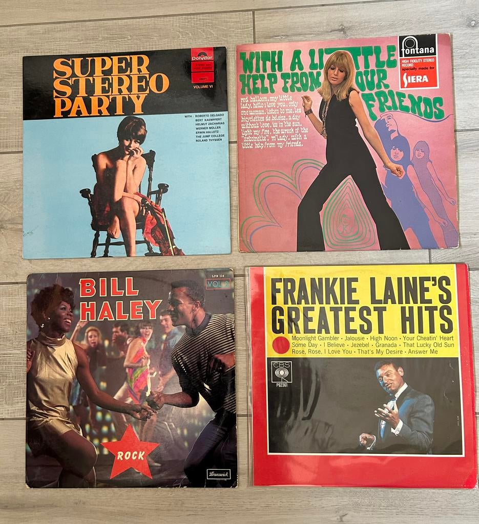 4 vinyl LP’s Amerikaanse muziek, Ophalen of Verzenden, Gebruikt, 12 inch, Pop