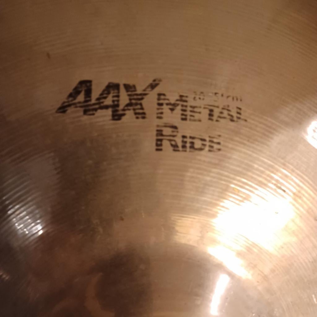 Sabian aax 20 inch metal ride voor uw drumstel in zgst, Muziek en Instrumenten, Ophalen of Verzenden, Zo goed als nieuw