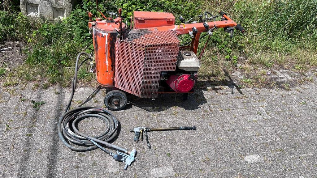 Wolters Verfspuitmachine, Wegmarkering  Belijning, Ophalen, Gebruikt, Verfspuit of Verfpomp