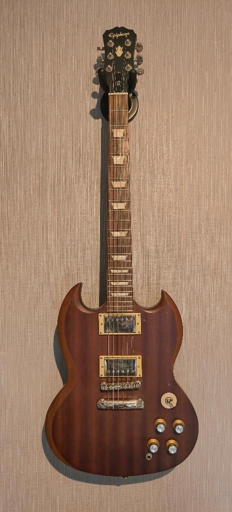 Epiphone Vintage G-400 SG, Worn Brown, Musique & Instruments, Instruments à corde | Guitares | Électriques, Utilisé, Solid body