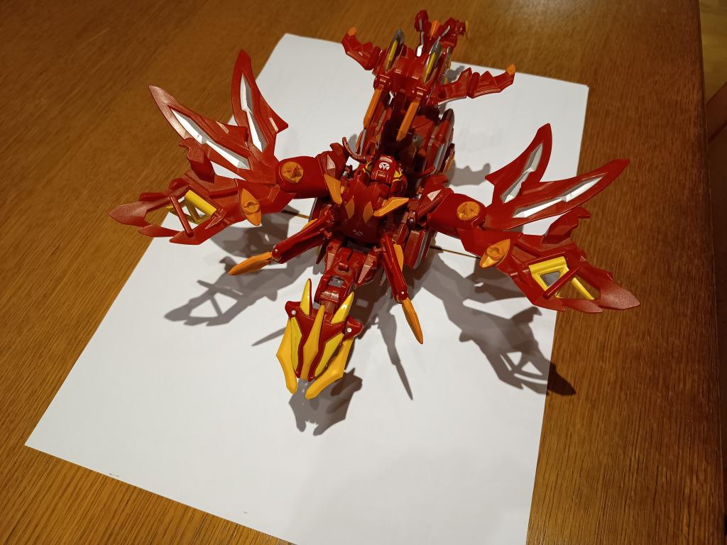 dragon rouge, orange et jaune, Ophalen, Gebruikt, Jongen of Meisje