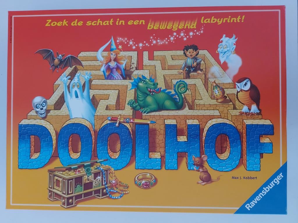 Gezelschapsspel Doolhof, Hobby en Vrije tijd, Gezelschapsspellen | Bordspellen, Ophalen
