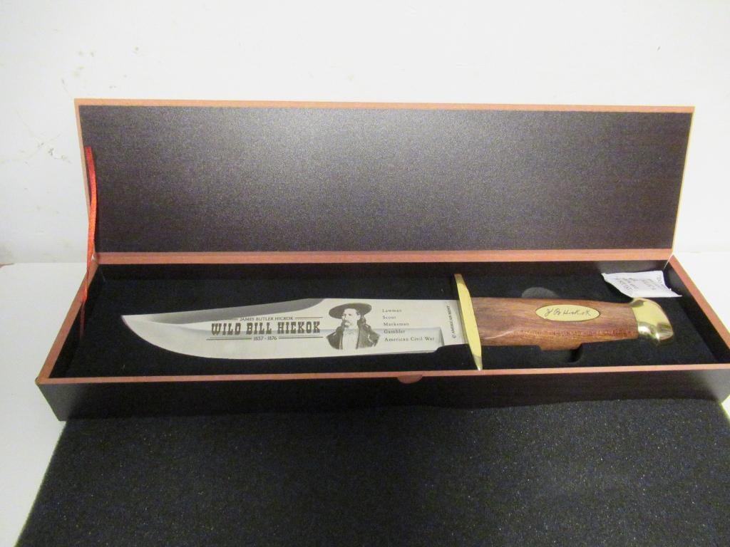 bowie mes dolk bill hickok, Ophalen of Verzenden, Overige soorten, Mes of Dolk