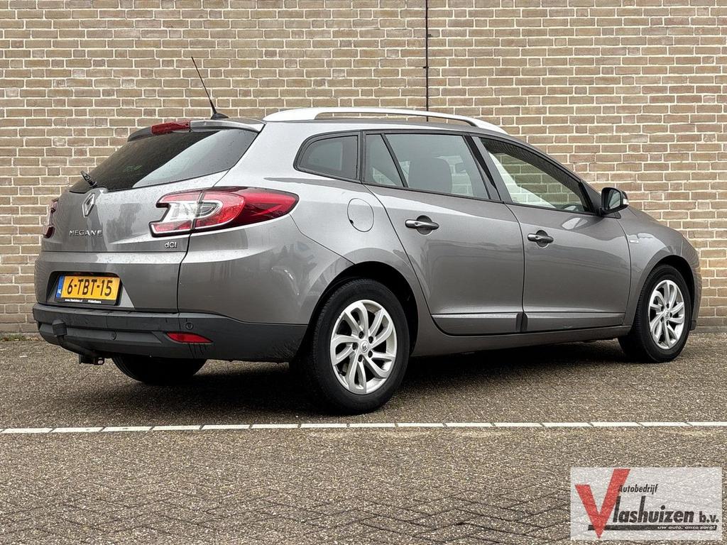 Renault Megane Estate 1.5 dCi GT-Line | Leder | Climate | Cr, Auto's, Renault, 88 g/km, Zwart, Navigatiesysteem, Bedrijf