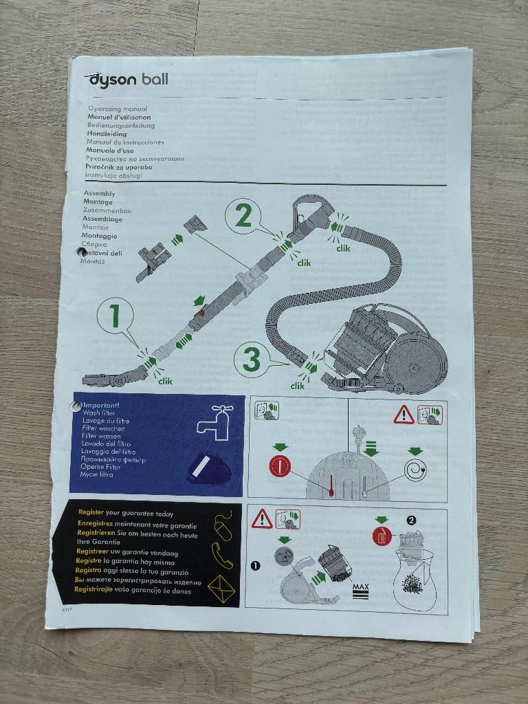 Aspirateur, Enlèvement, Utilisé, Réservoir, Aspirateur