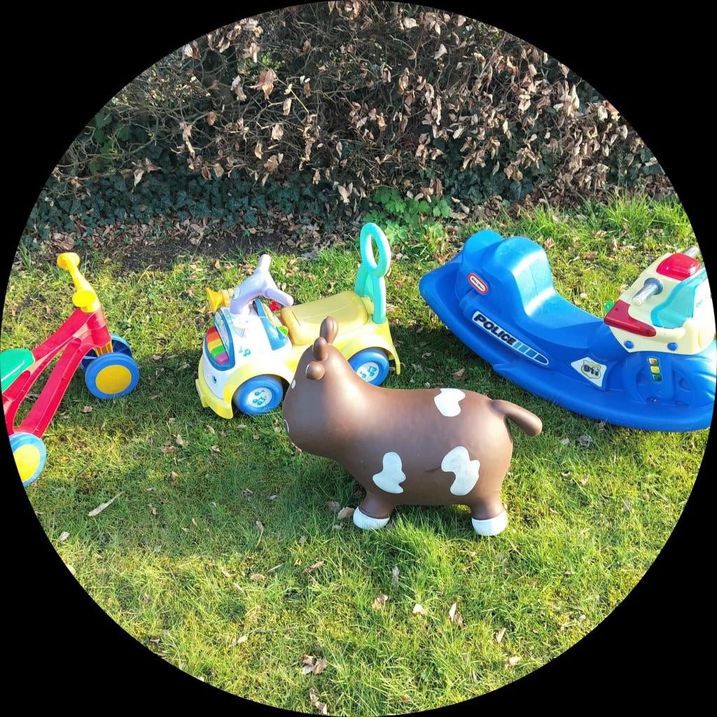 Set buitenspeelgoed peuter, Ophalen