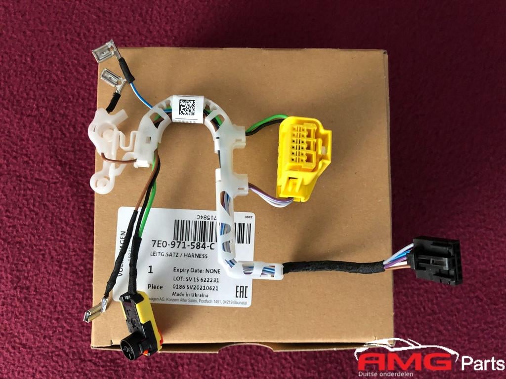 Vw T6 Stuur Airbag Kabel 7E0971584C, Auto-onderdelen, Volkswagen, Volkswagen AG, Nieuw, Vw@volkswagen.de