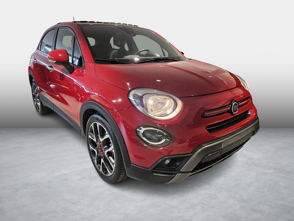Fiat 500X 1.0 Firefly Turbo 120 (Red) Met Schuifdak., Auto's, Fiat, Stof, Gebruikt, 500X, 120 pk