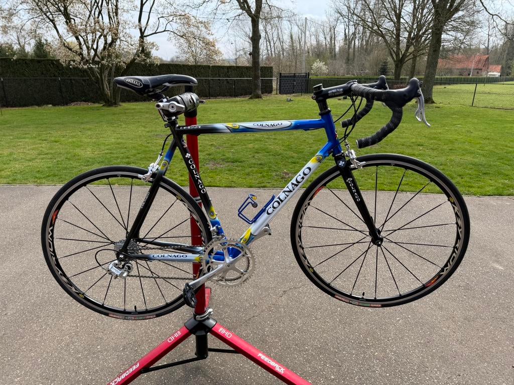Retro koersfiets colnago, Fietsen en Brommers, Fietsen | Racefietsen, Ophalen, Zo goed als nieuw, Aluminium