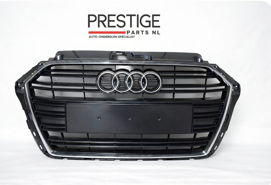 Grill AUDI A3 8V GRILLE FACELIFT bj.2017-2021 8V0 Orgineel, Gebruikt, -, Ophalen of Verzenden, -