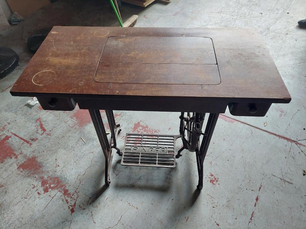 oude naaimachine Singer, Antiek en Kunst, Antiek | Naaimachines, Ophalen