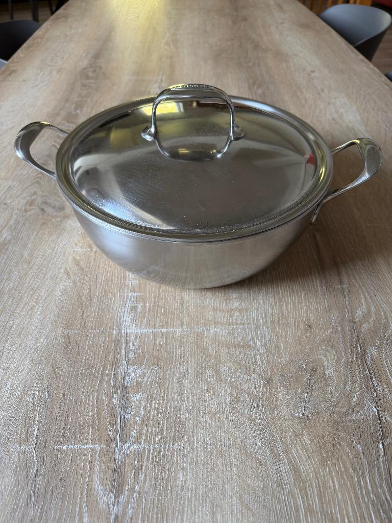 Demeyere Atlantis 7 Sudderpot, Ophalen, Zo goed als nieuw, Overige typen, Keramische plaat