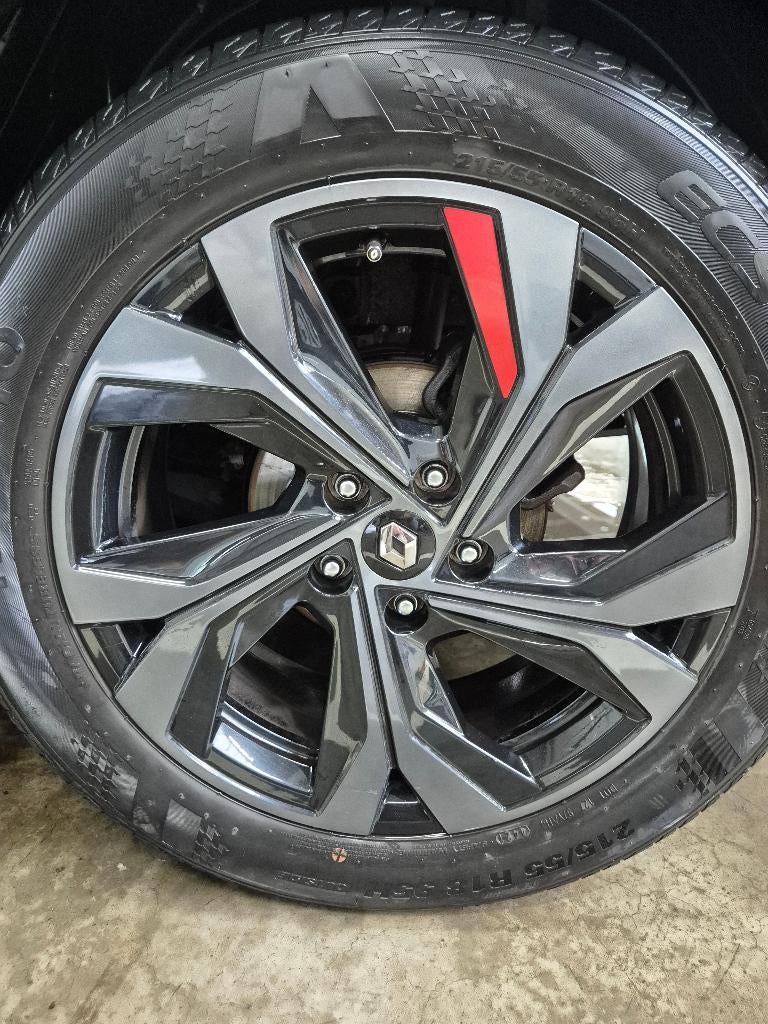 Renault Arkana RS velgen met banden, Auto-onderdelen, Ophalen, 18 inch, Banden en Velgen, Personenwagen