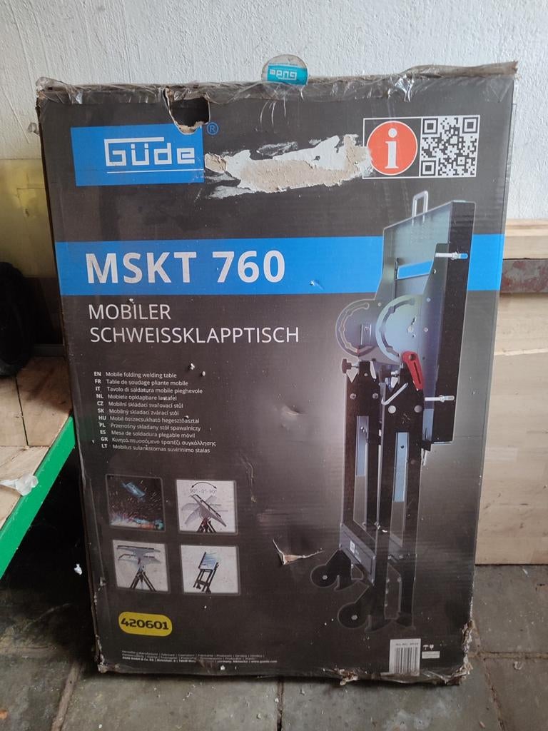 Mobiele lastafel, Ophalen