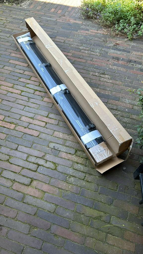 Zwarte jaloezieën, Ophalen, 100 tot 150 cm, Nieuw, 100 tot 150 cm