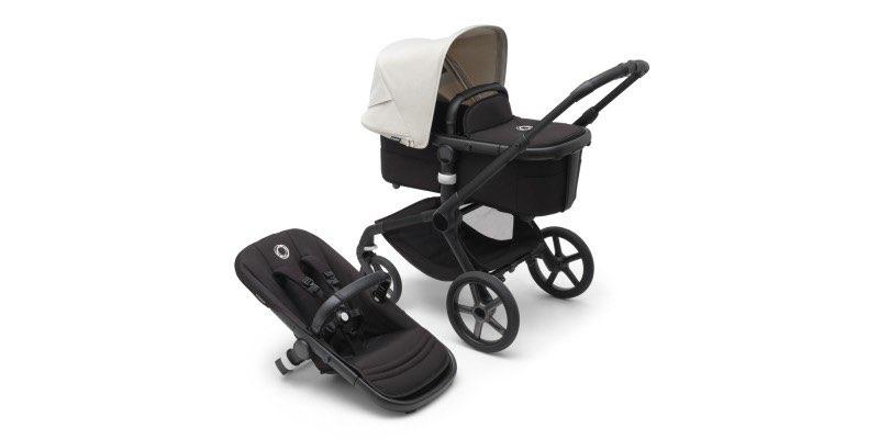 Bugaboo Fox 2 - compleet pakket + perfect onderhouden, Bugaboo, Comme neuf, Poussette, Tige de poussée réglable