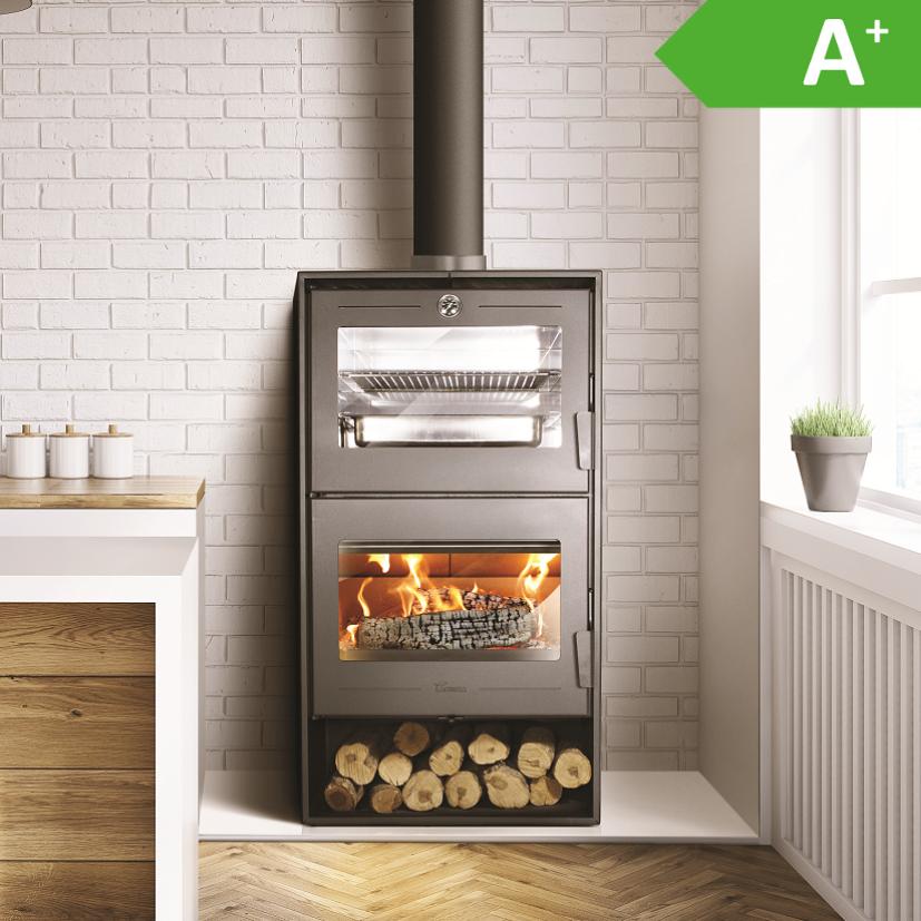 Poêle à bois avec four Altea, Electroménager, Fours, Neuf, Autoportant, 60 cm ou plus, 45 à 60 cm, Enlèvement ou Envoi