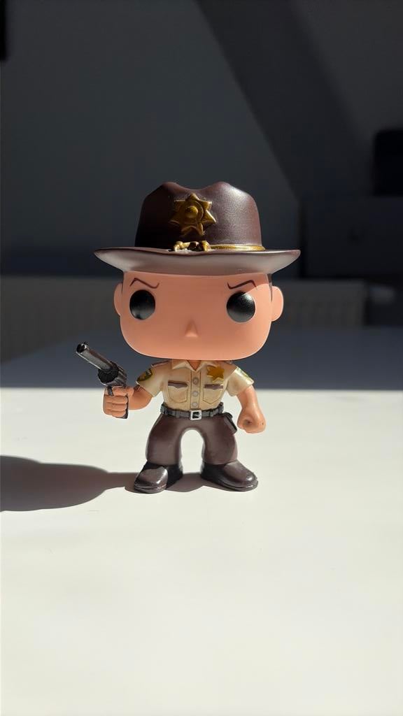 Pop The Walking Dead Rick Grimes - Figurine Pop, Enlèvement ou Envoi, Comme neuf