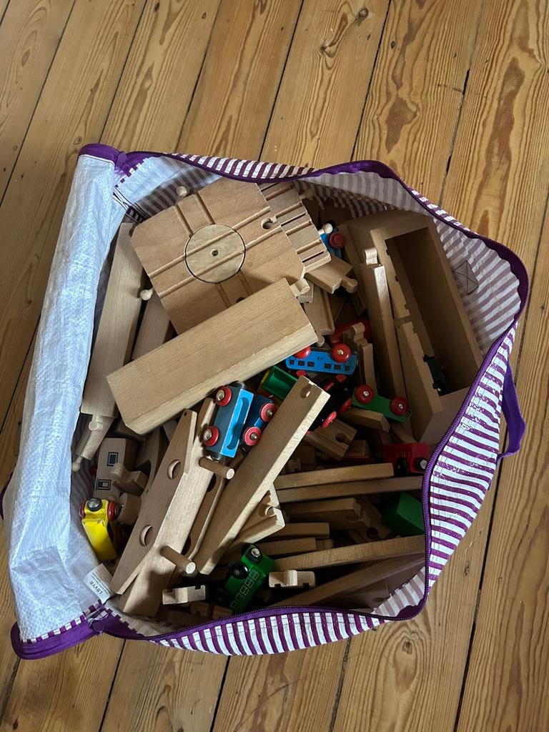 Brio (lot), Kinderen en Baby's, Speelgoed | Houten speelgoed, Ophalen, Gebruikt, Overige typen