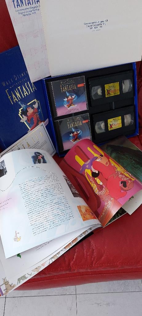 Fantasia Meesterwerk van Walt Disney, Boeken, Ophalen, Walt Disney, Zo goed als nieuw, Uitklap-, Voel- of Ontdekboek