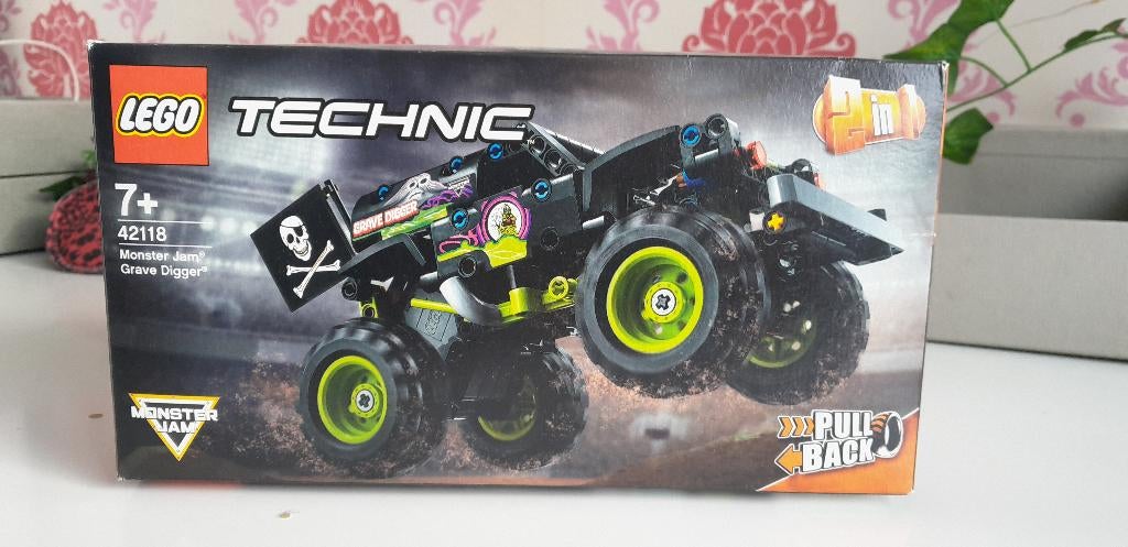 LEGO Technic: Monster Jam Grave Digger (42118), Kinderen en Baby's, Ophalen, Zo goed als nieuw, Complete set, Lego