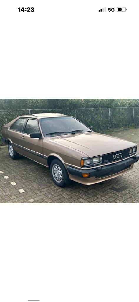 Audi coupe gt gold editie 5cil  originele staat, Auto's, Bedrijf, Te koop, Audi