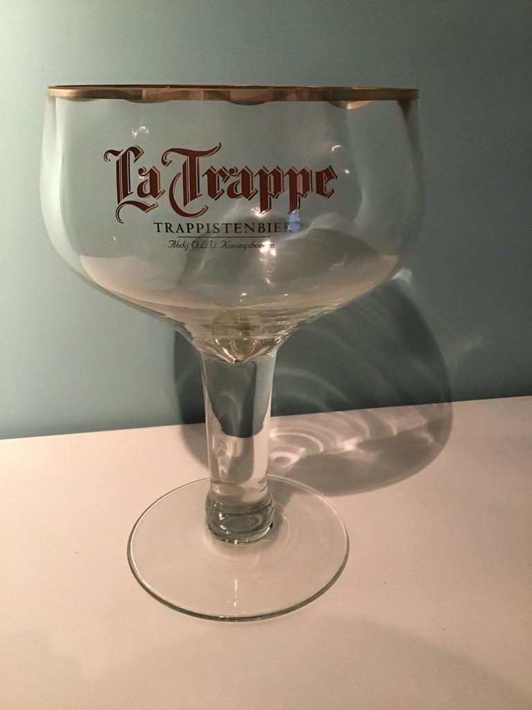 La trappe glas 3l, Ophalen, La Trappe