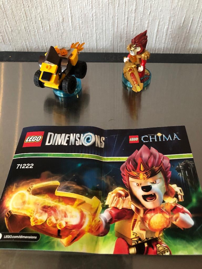 Laval Chima LEGO dimensions (wiiU ps3 ps4 xbox), Verzenden, Zo goed als nieuw