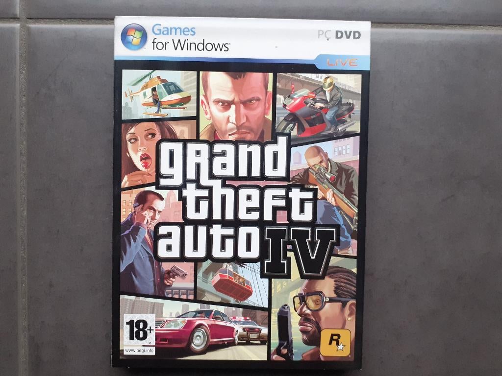 Jeu PC : Grand Theft Auto IV, Consoles de jeu & Jeux vidéo, Jeux | PC, Enlèvement ou Envoi, Comme neuf