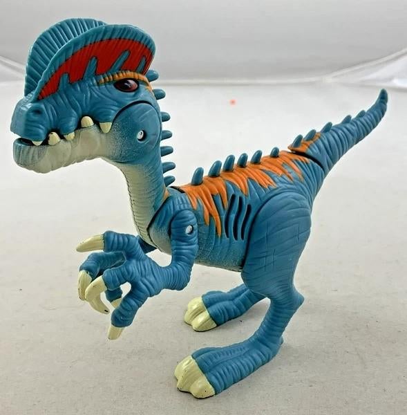 Jurassic World Playskool Dilophosaurus SFX Licht & Geluid, Verzamelen, Poppetjes en Figuurtjes, Zo goed als nieuw, Verzenden