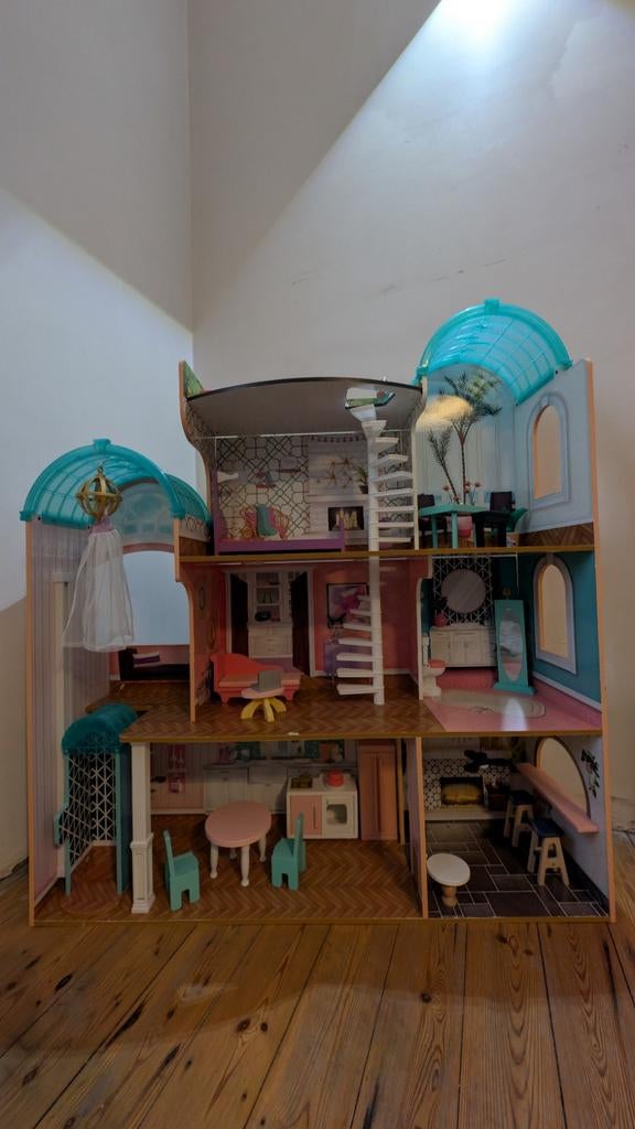 Maison de poupée kidkraft Camilla pour poupée Barbie