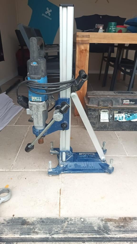 diamantboormachine, Bricolage & Construction, Enlèvement, Utilisé, 600 watts ou plus, Perceuse