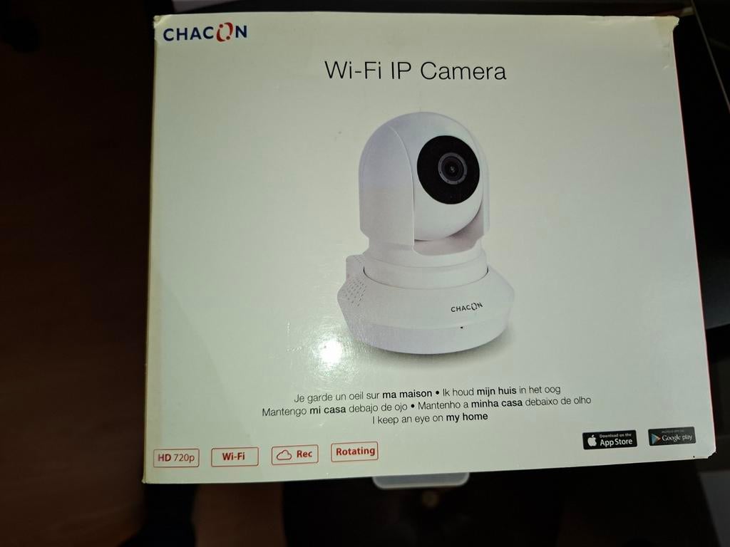 Chacon wifi ip camera., Ophalen of Verzenden, Nieuw, Binnencamera
