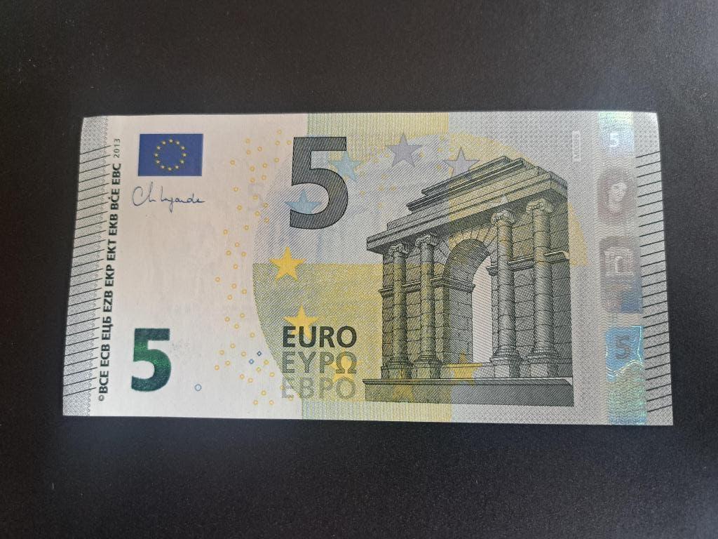 2013 Portugal 5 euro Lagarde code M008F6 nieuwstaat, Postzegels en Munten, Bankbiljetten | Europa | Eurobiljetten, Verzenden, Portugal