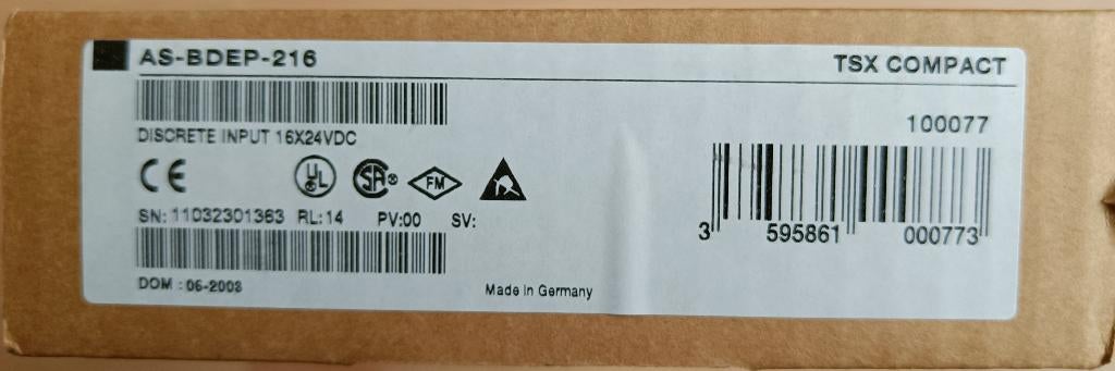 Modicon Compact Digitale input 16pt 24Vdc, Verzenden, Nieuw