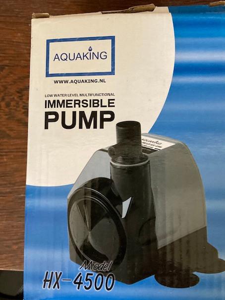 Aquaking kleine dompelpomp HX 4500, Tuin en Terras, Ophalen, Zo goed als nieuw, Elektrisch, Dompelpomp