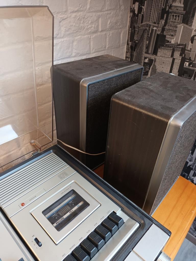 Decks cassettes, platine vinyles, radio ., Enlèvement, Philips