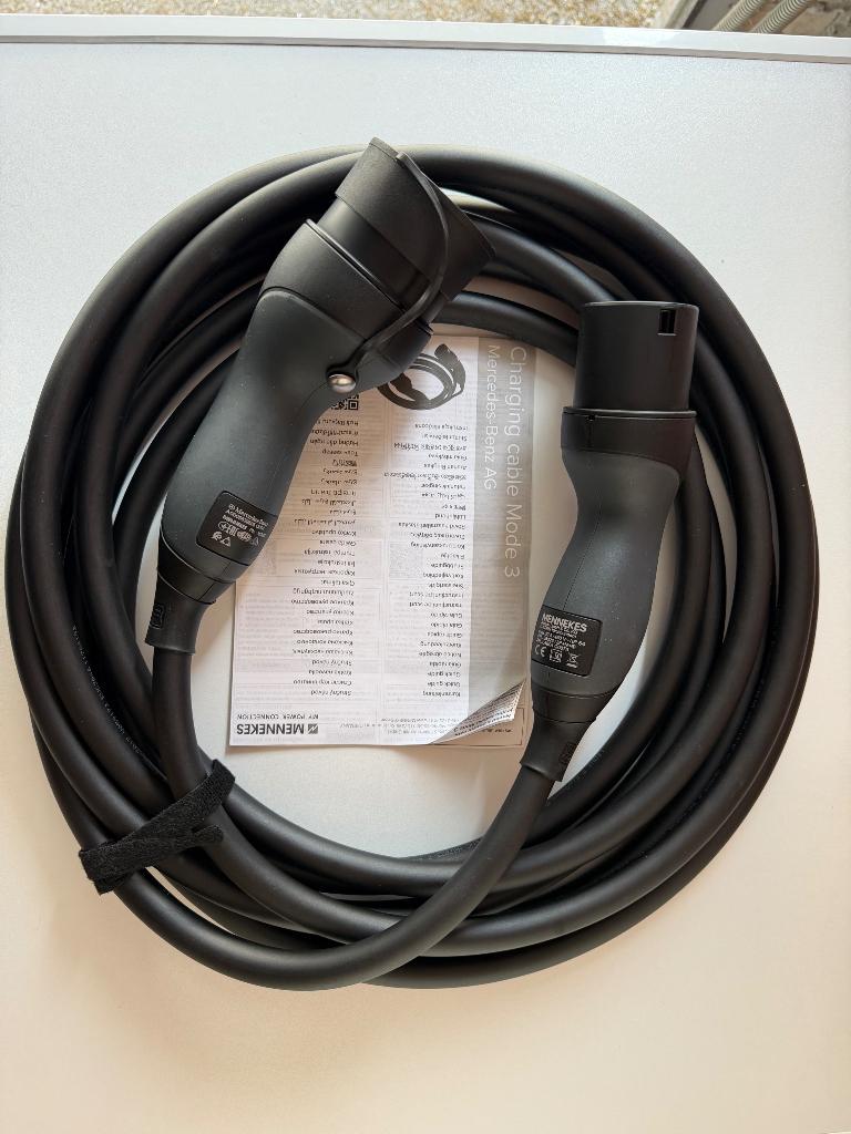 Originele Mercedes laadkabel Type 2 22kW 32A - Mennekes, Autos : Divers, Bornes de recharge, Enlèvement, Neuf, Câble de charge