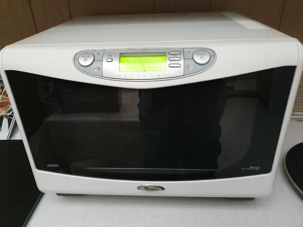 Combi magnetron oven Whirlpool Jetstream, Enlèvement, Four, Four à micro-ondes combiné, Plaque tournante