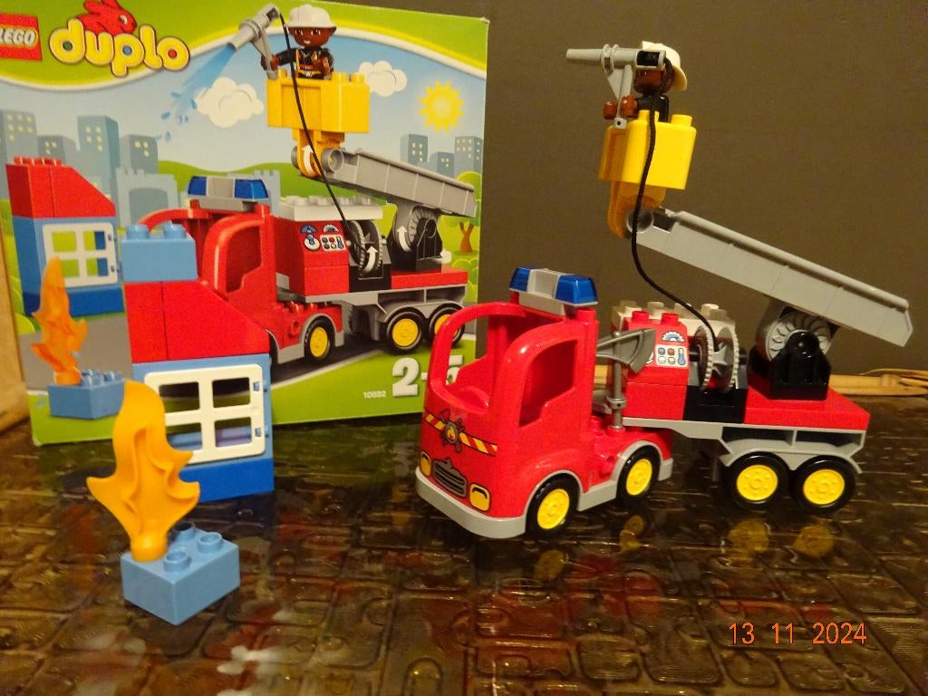 DUPLO Brandweertruck - 10592*VOLLEDIG*PRIMA STAAT*, Kinderen en Baby's, Speelgoed | Duplo en Lego, Duplo, Ophalen of Verzenden