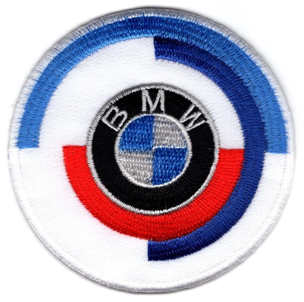 BMW Race logo stoffen opstrijk patch embleem #18, Motoren, Accessoires | Overige, Nieuw, Verzenden