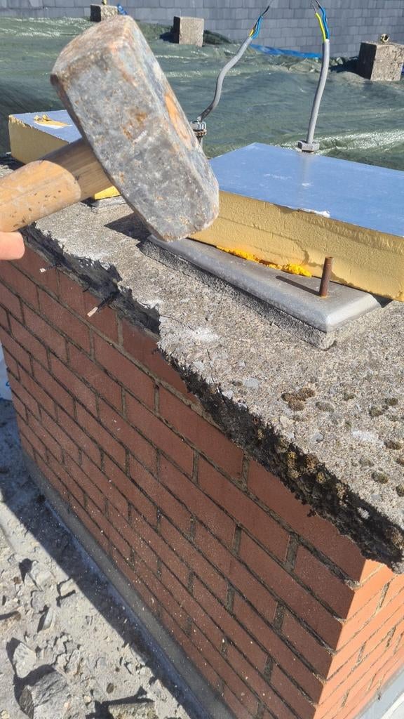 Cheminee fermeture tuille, Enlèvement ou Envoi, Comme neuf