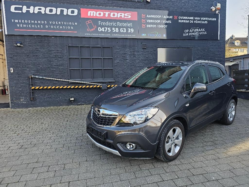 Opel Mokka 1.4 Turbo 51000 Km Gps Garantie & Car-Pass, Autos, Opel, Electronic Stability Program (ESP), Argent ou Gris, 139 g/km