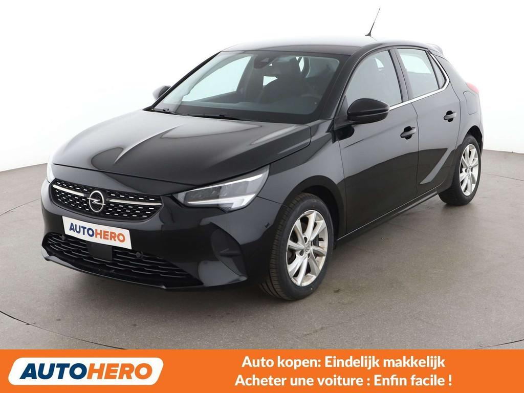 Opel Corsa 1.2 Turbo Elegance (année de construction 2022), Autos, Cruise Control, Euro 6, 1165 kg, Noir